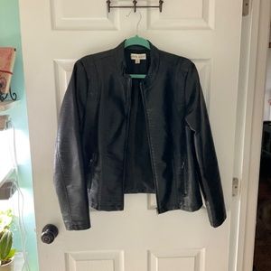 Knox Rose Faux Leather Jacket, Lightly Used but Good Condition